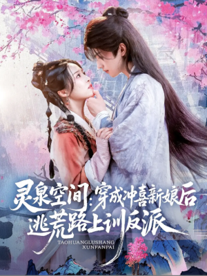 灵泉空间穿成冲喜新娘后逃荒路上训反派（80集）